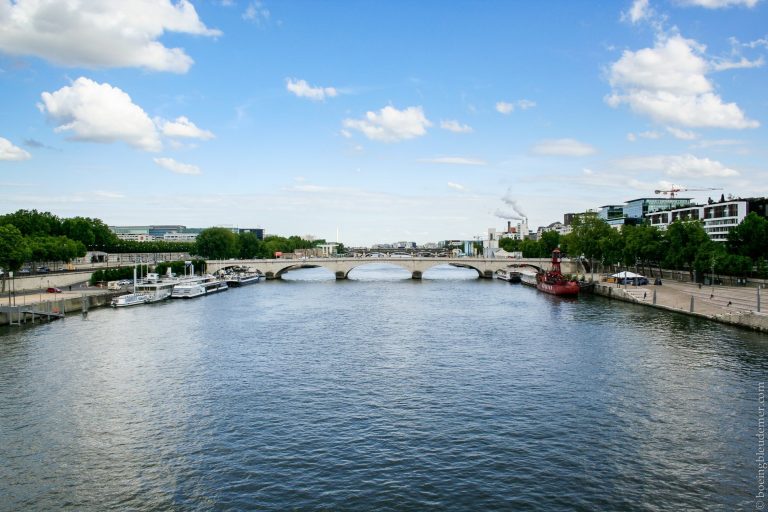 Brèves Parisiennes - vue sur les ponts de la Seine