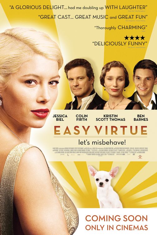 Film vu récemment: Easy Virtue