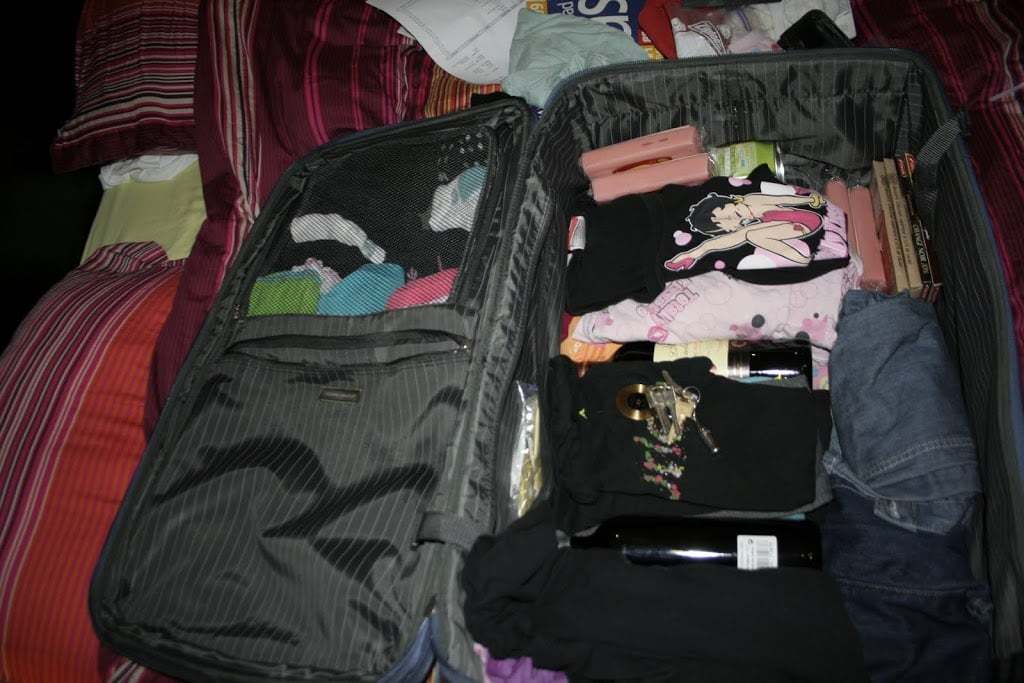 Ready-set-go: valise remplie