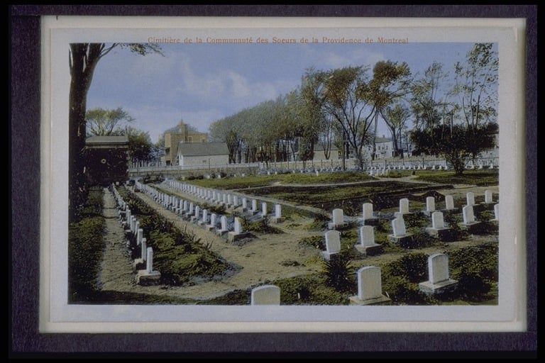 L'Hôpital Louis-H. Lafontaine : cimetière de Saint-Jean de Dieu (archives)
