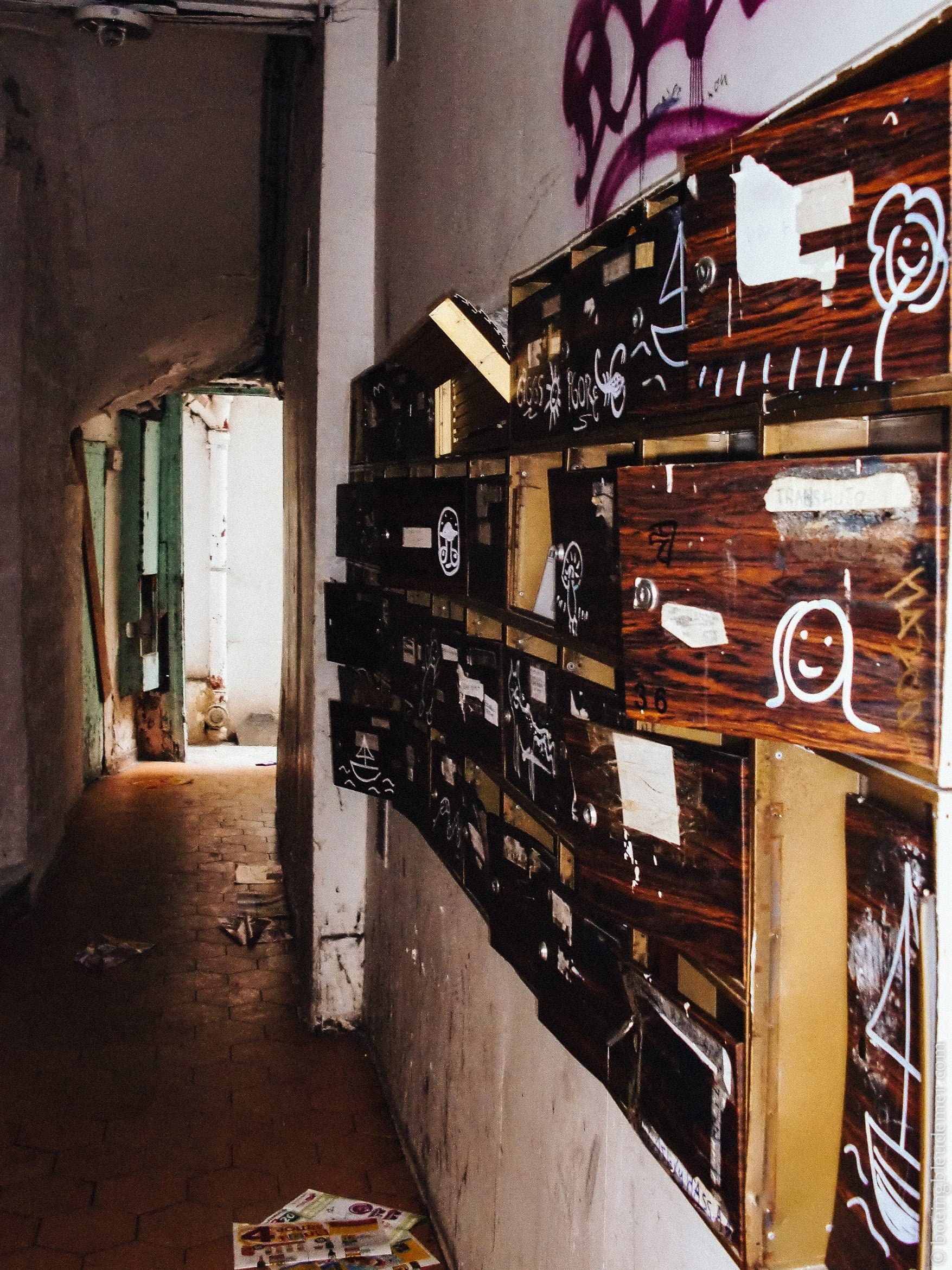 Immeuble abandonné de Paris (20e)