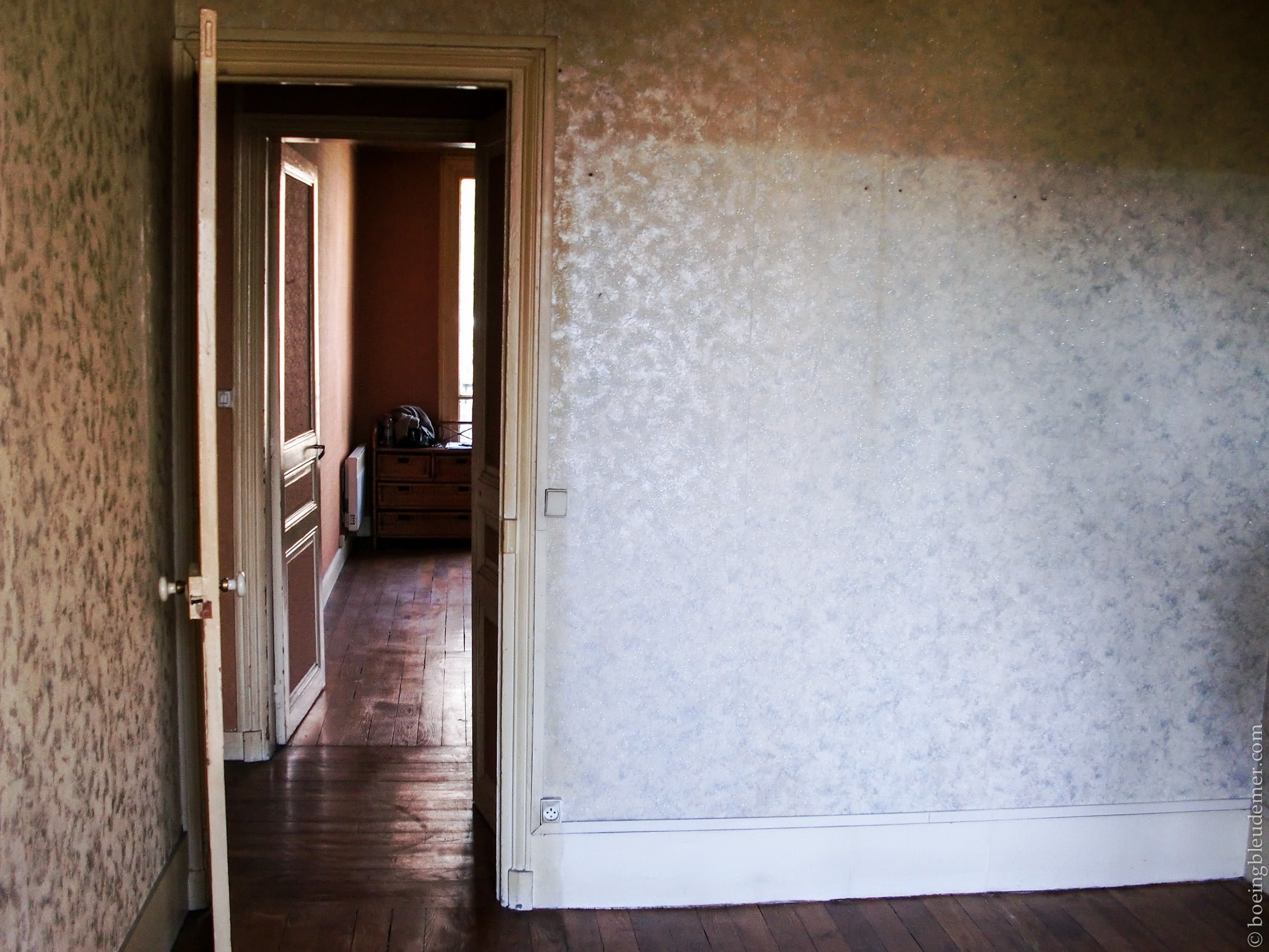 Appartement décrépit, Paris