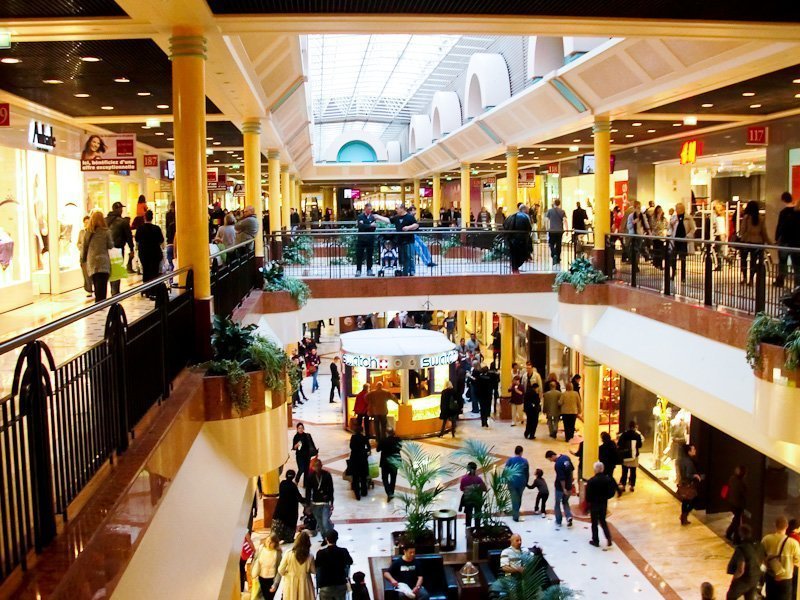 Samedi dans les magasins