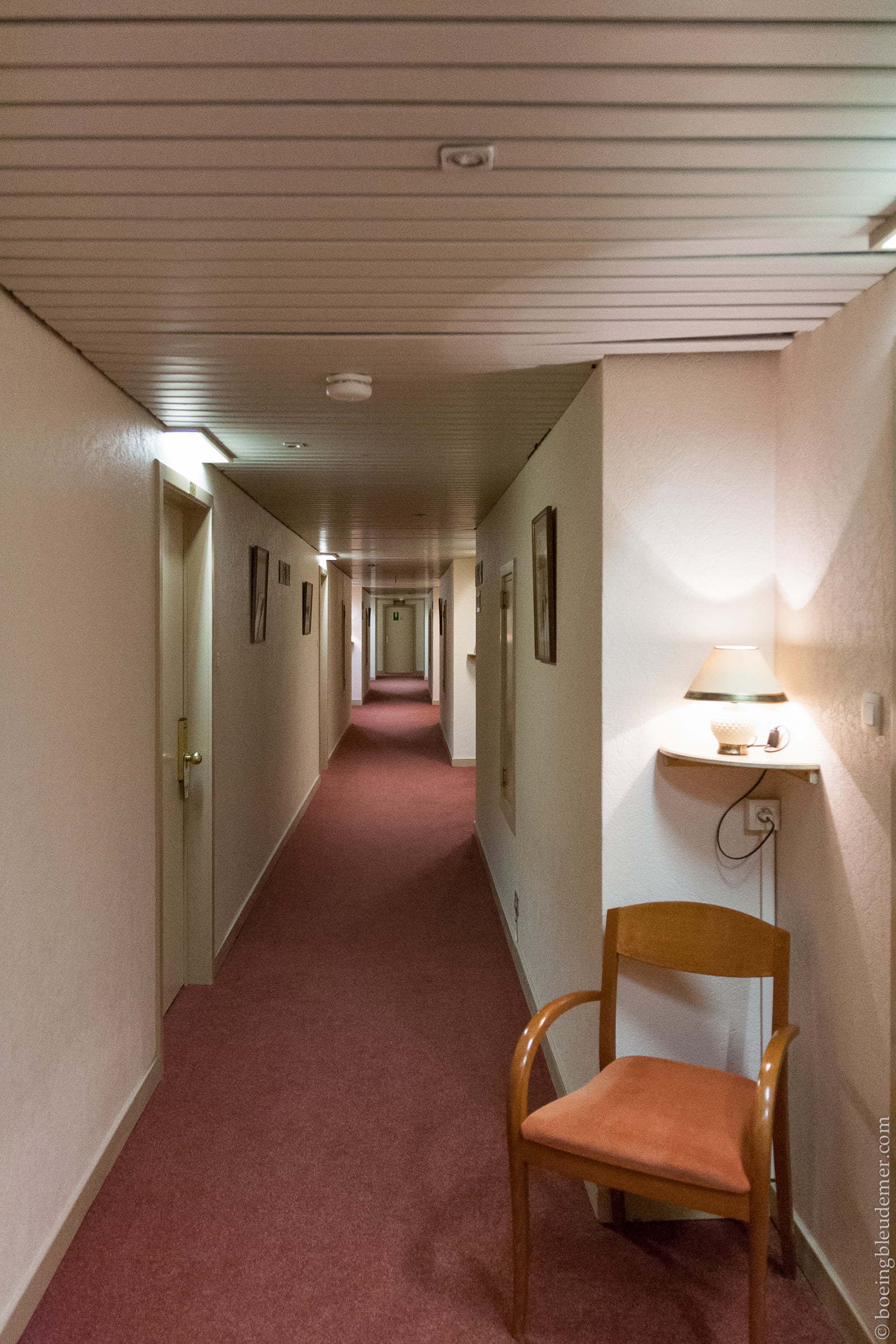 Intérieur du First Euroflat Hotel, Belgique