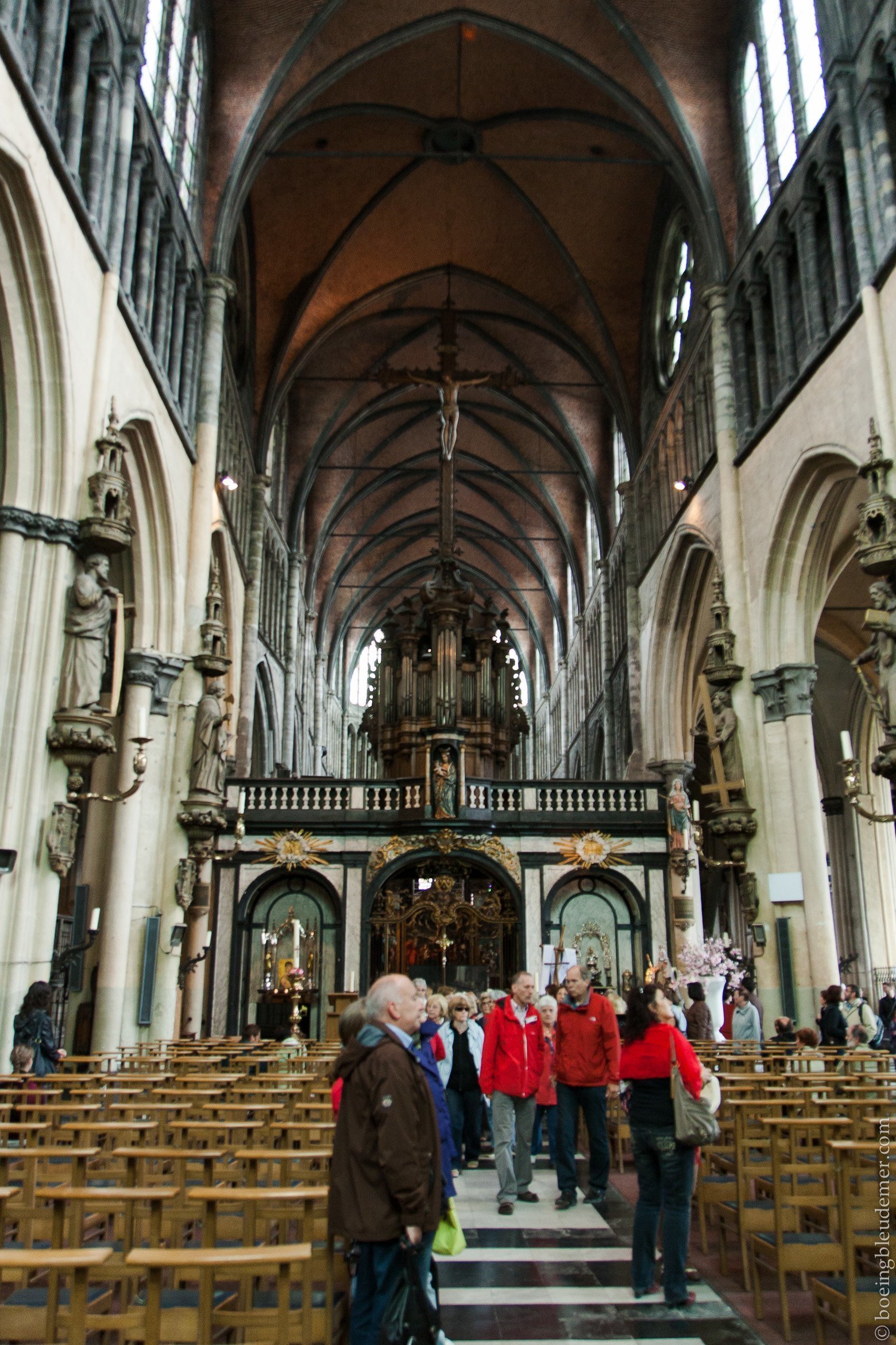 Intérieur de la cathédrale de Bruges