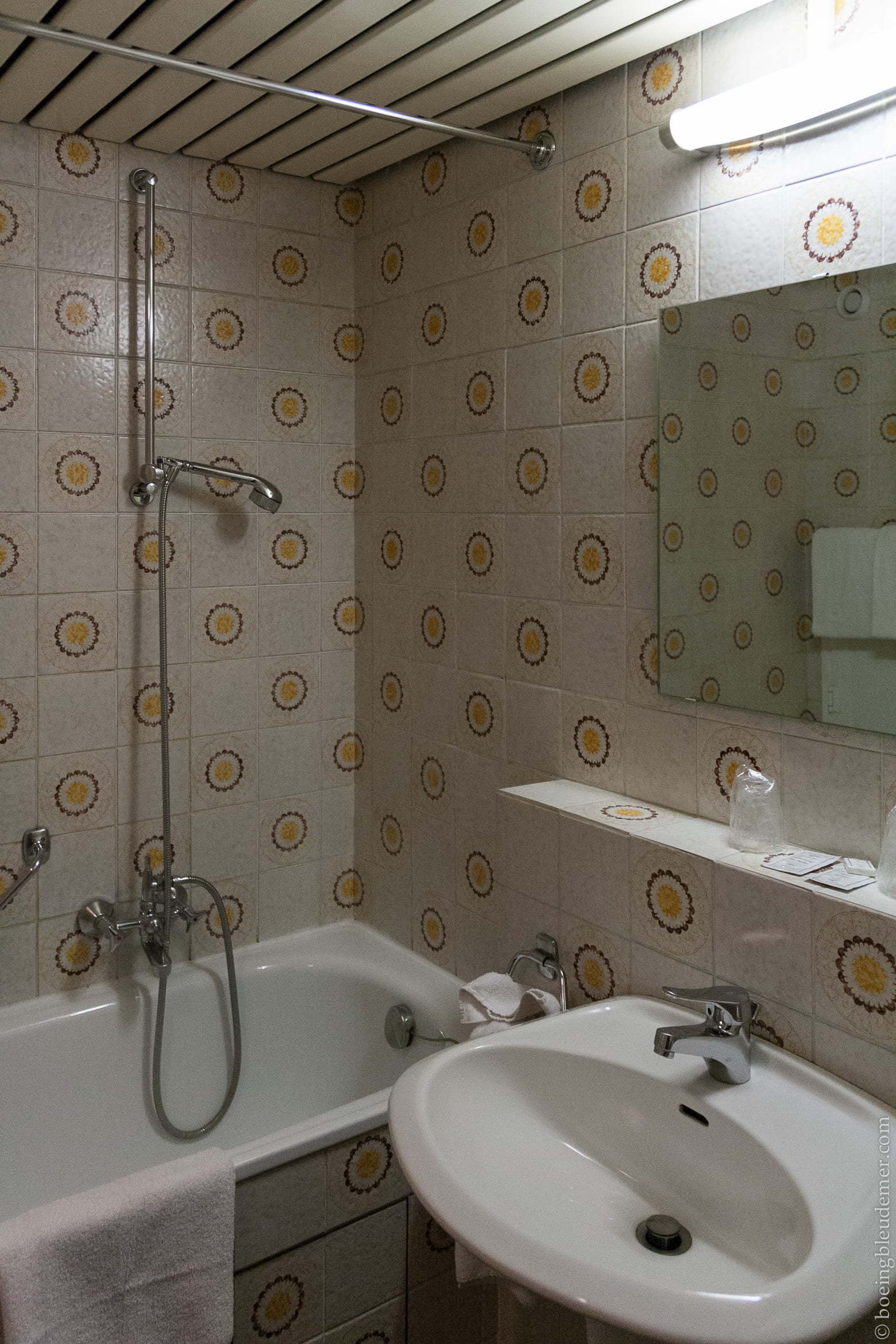 Salle de bain, First Euroflat Hotel,