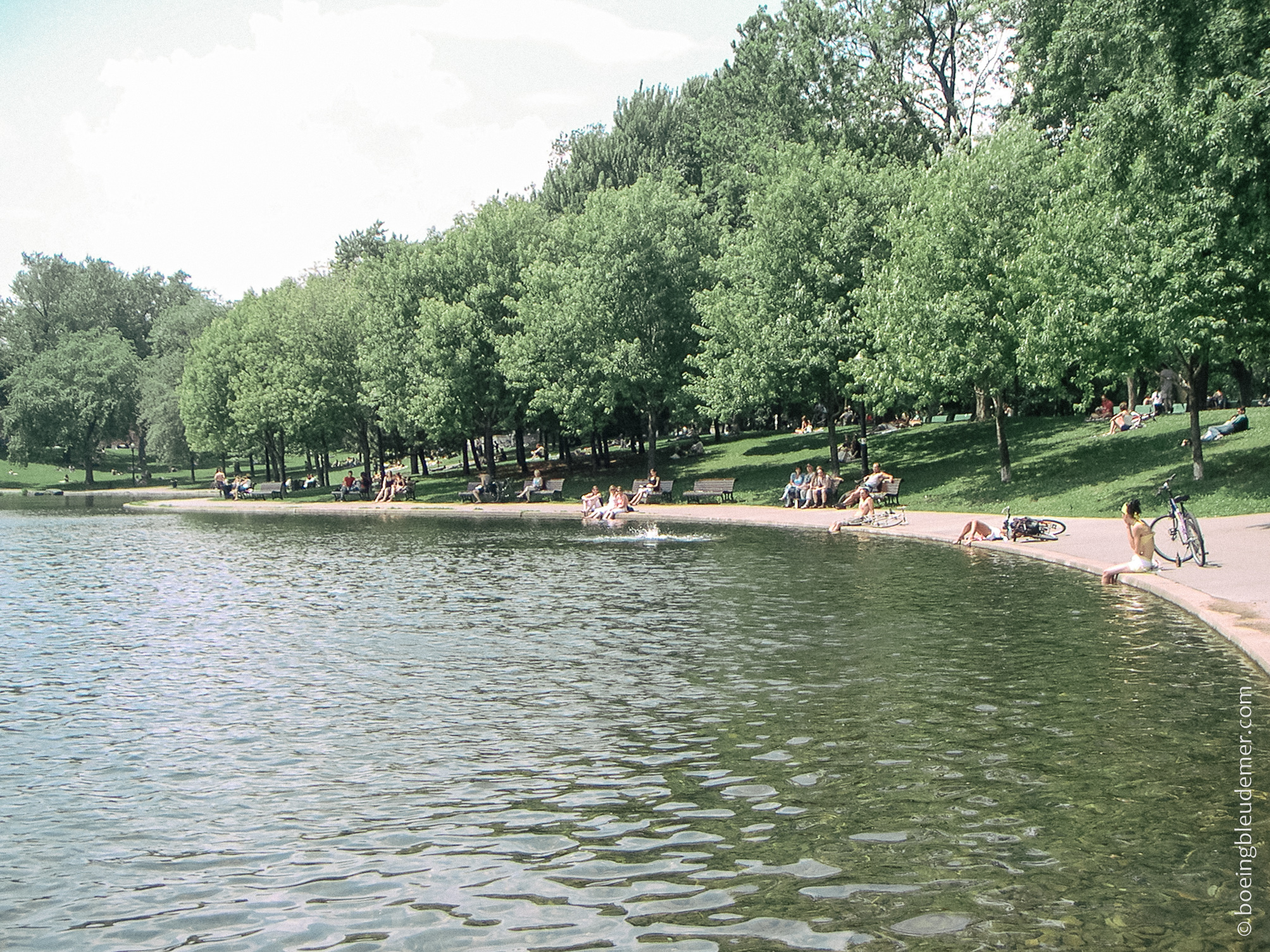 Le parc Lafontaine: souvenirs de Montréal