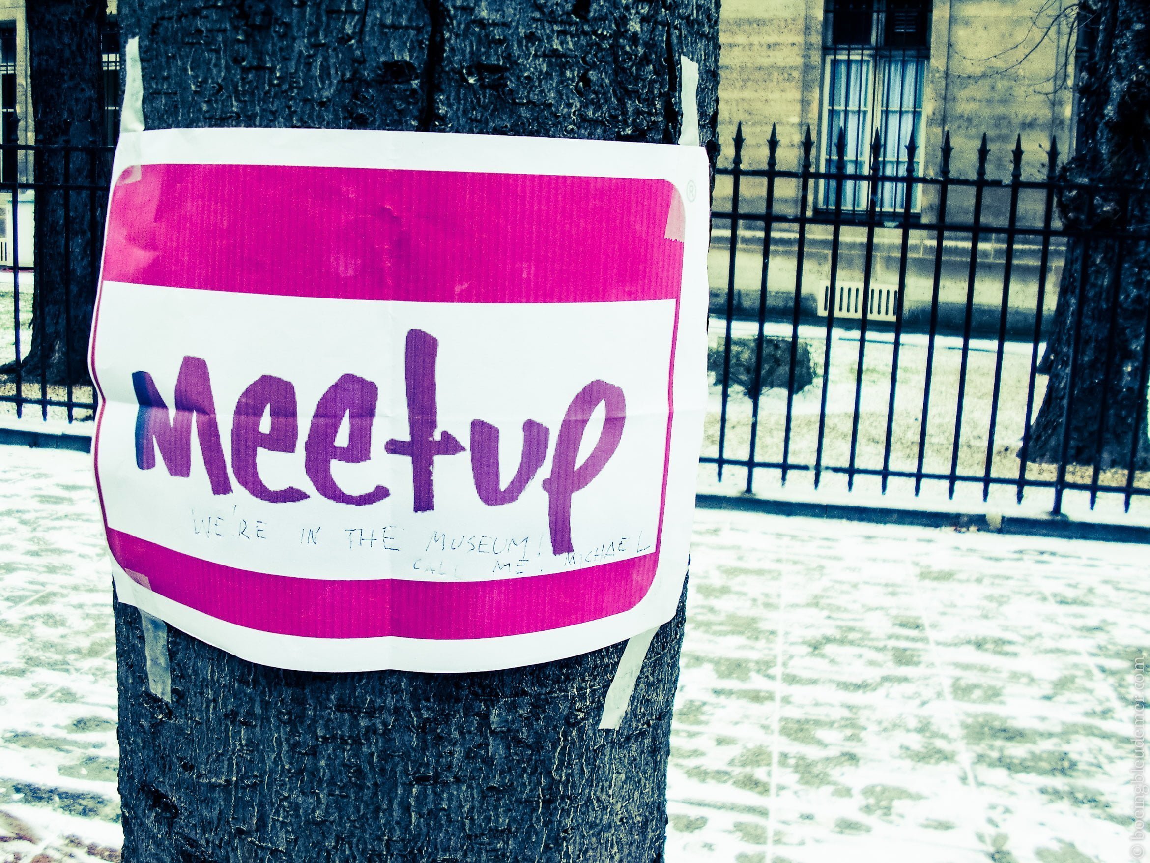 J&rsquo;ai tenté de tester Meetup