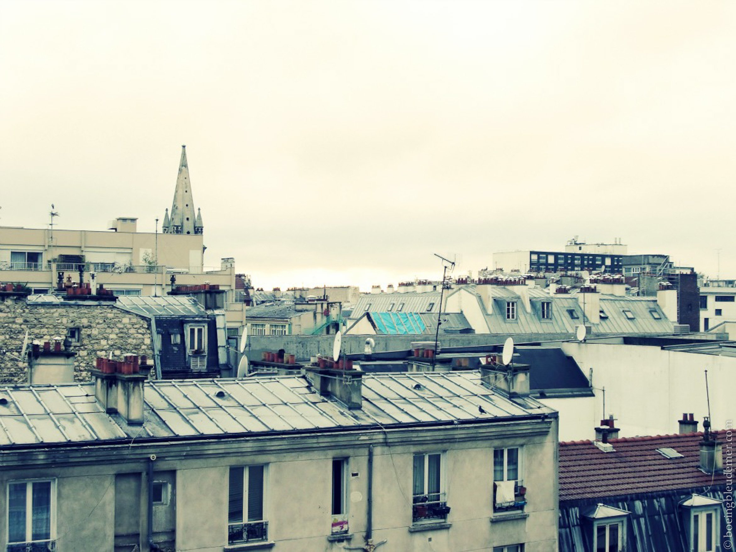 Vue de mon futur balcon