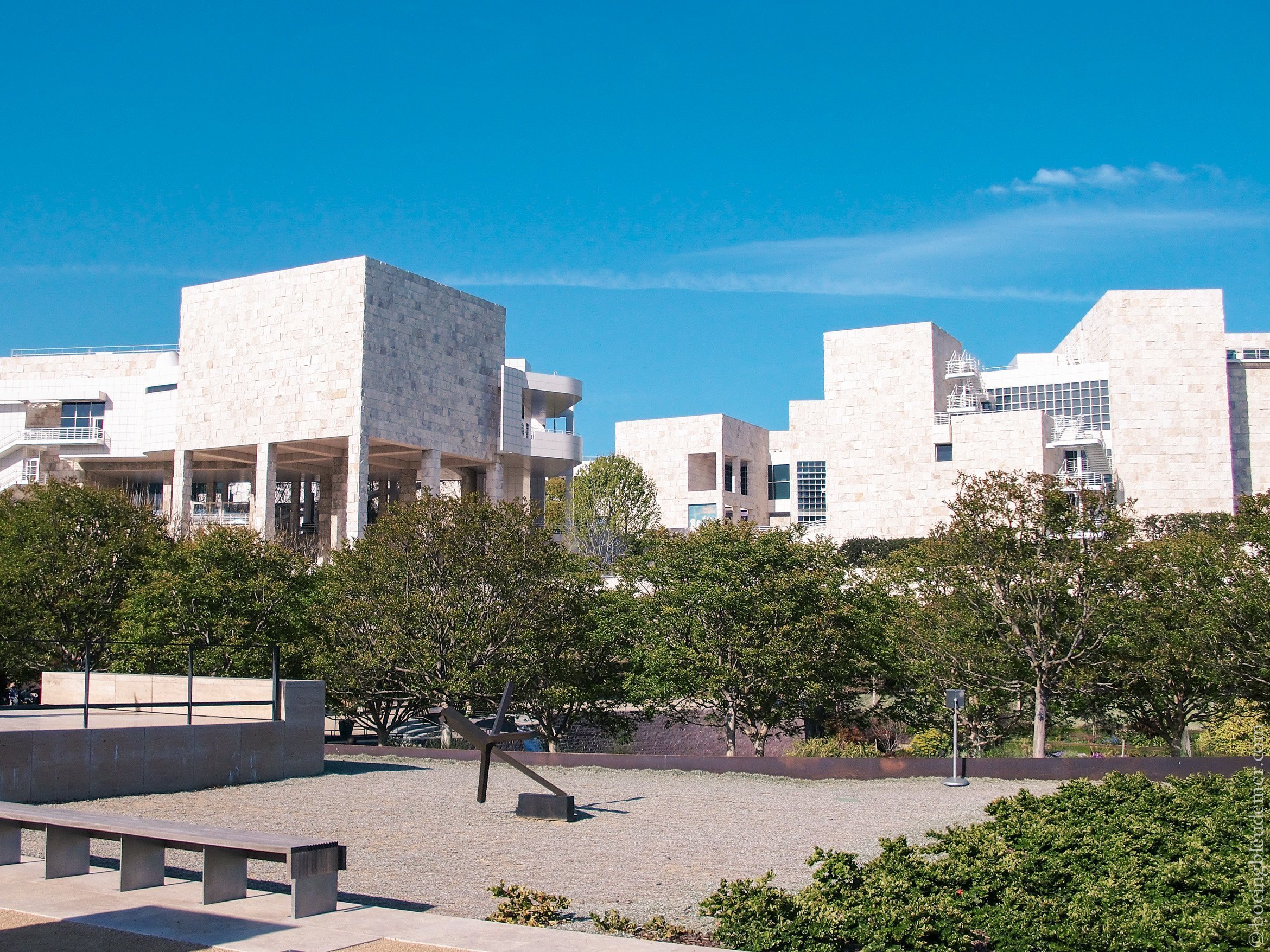 The Paul J. Getty Center a museum in Los Angeles, USA.