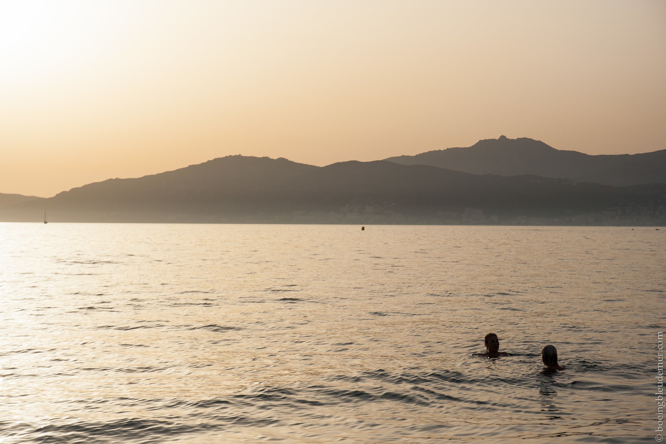 Corse: weekend au Radisson Blu Ajaccio Bay resort - coucher de soleil