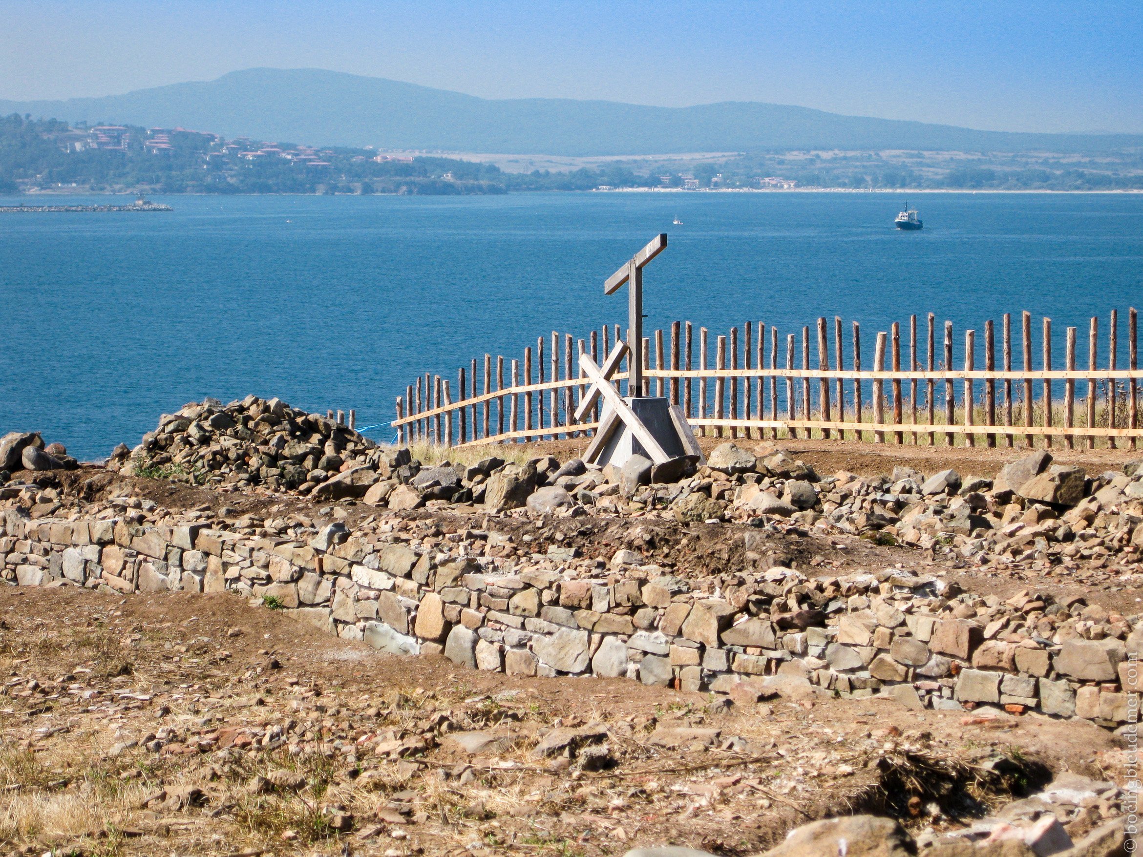 Archaeological remains in Sozopol