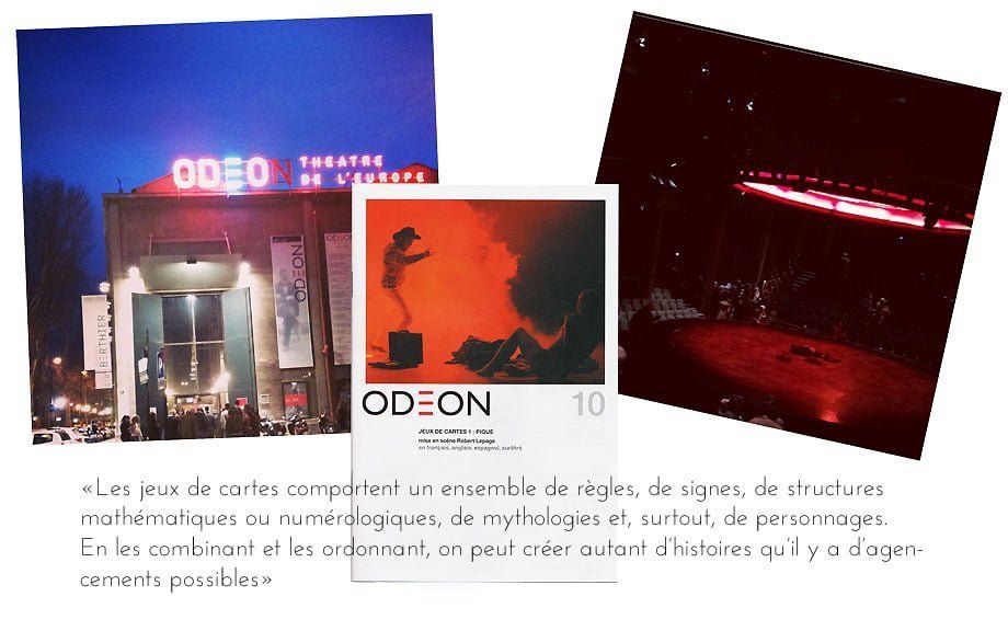 Jeux de Carte 1: PIQUE au théâtre de l&rsquo;Odéon