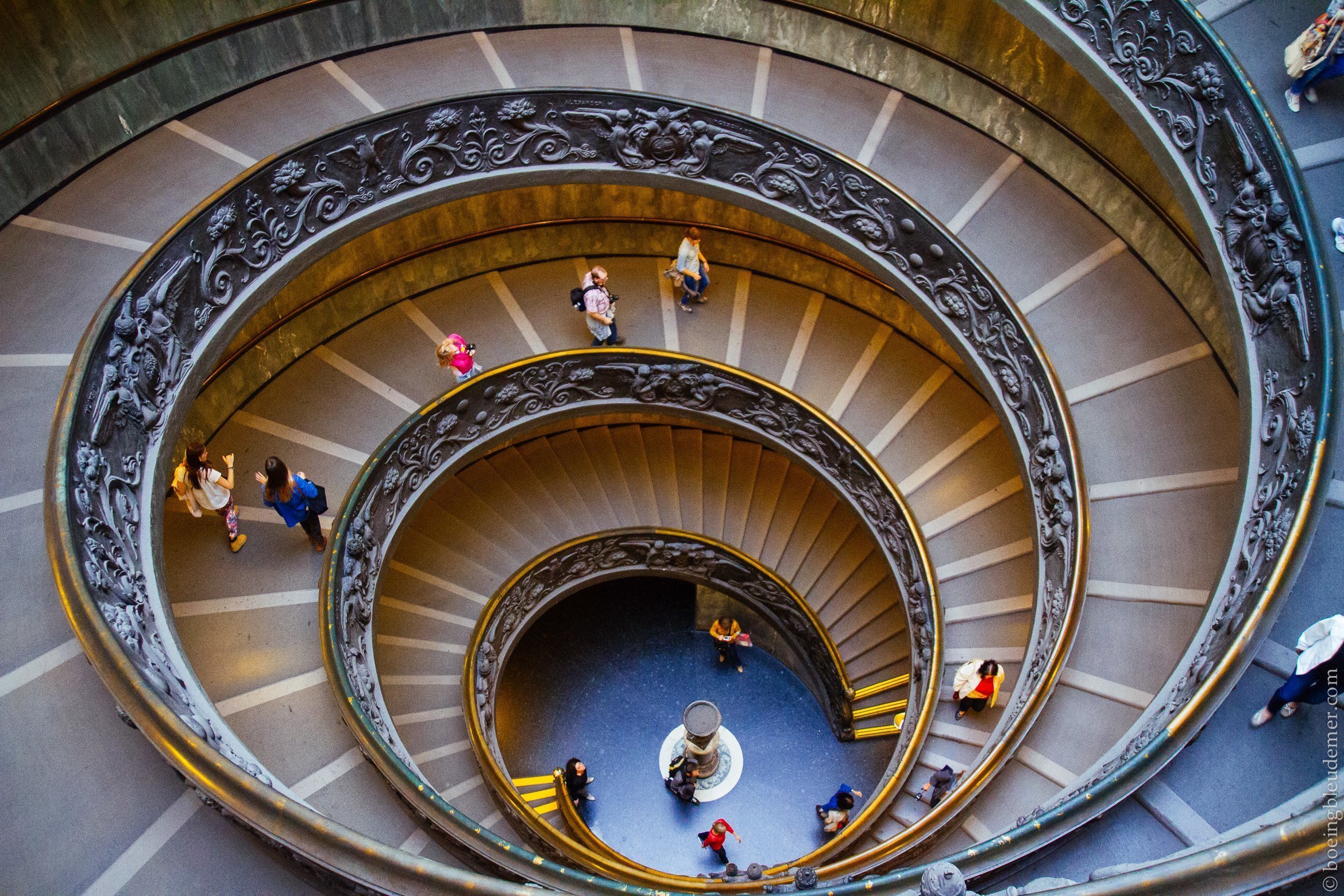 Vatican - week-end à Rome: L'escalier des musées