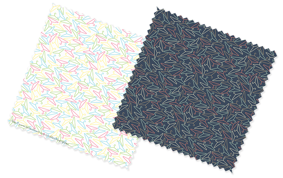 Echantillon tissu imprimé par Spoonflower