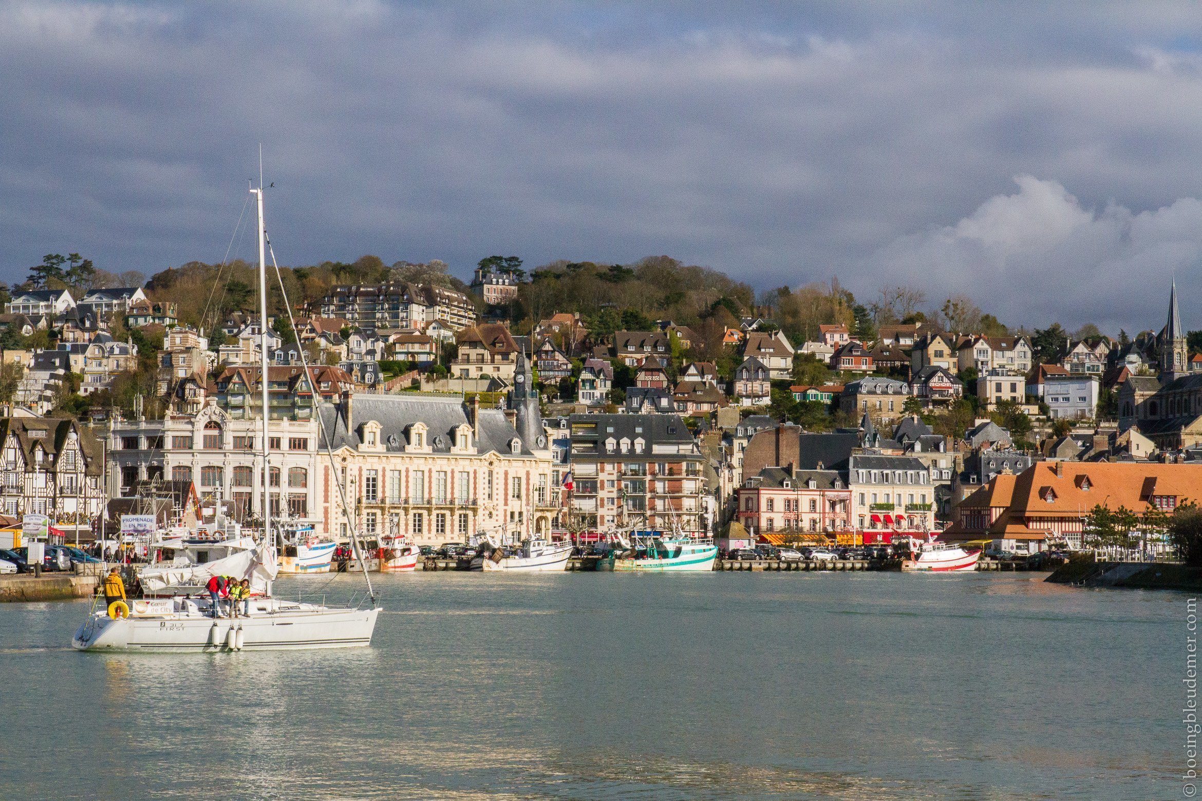 Un weekend à Deauville: port