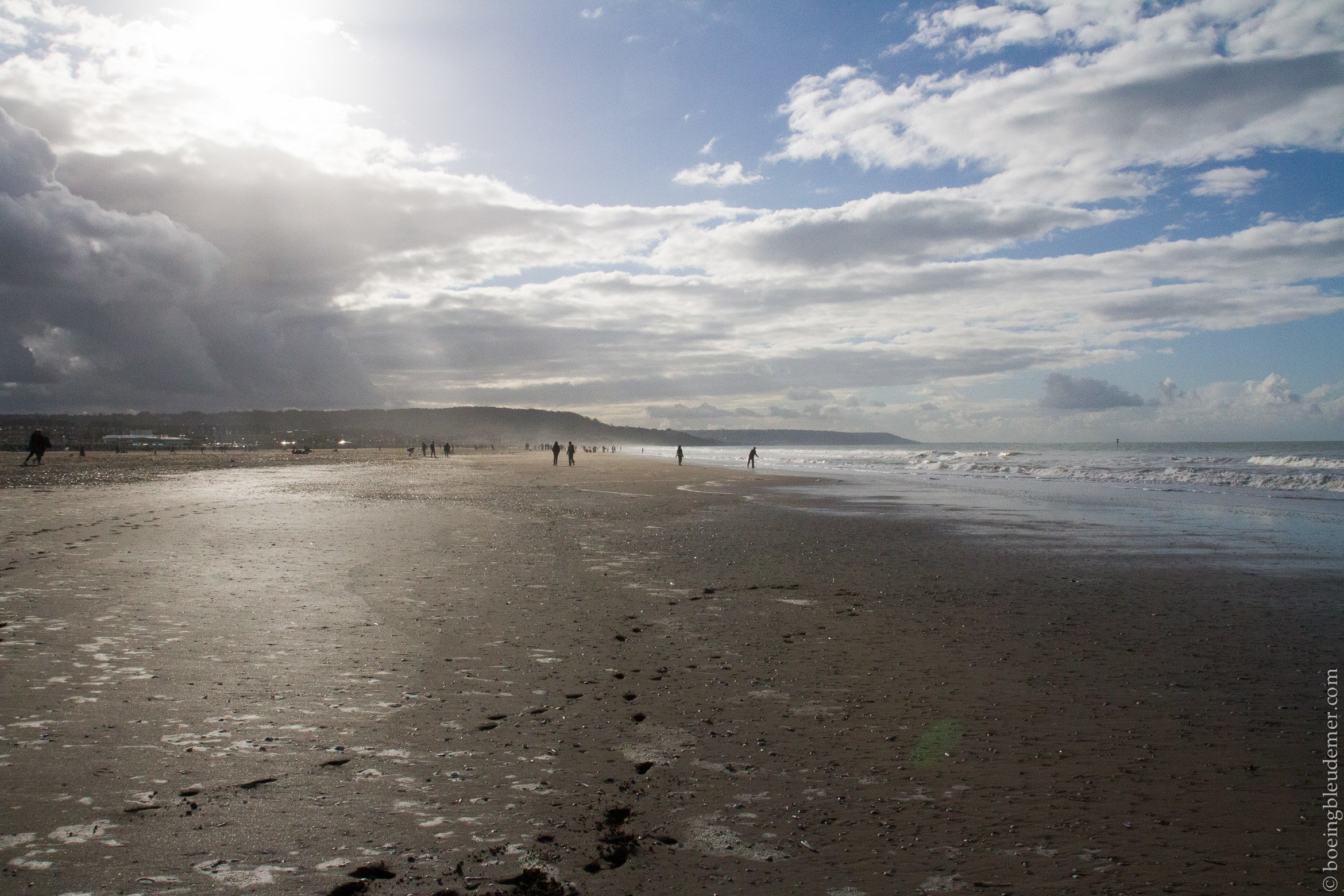 Un weekend à Deauville: plage sur la manche