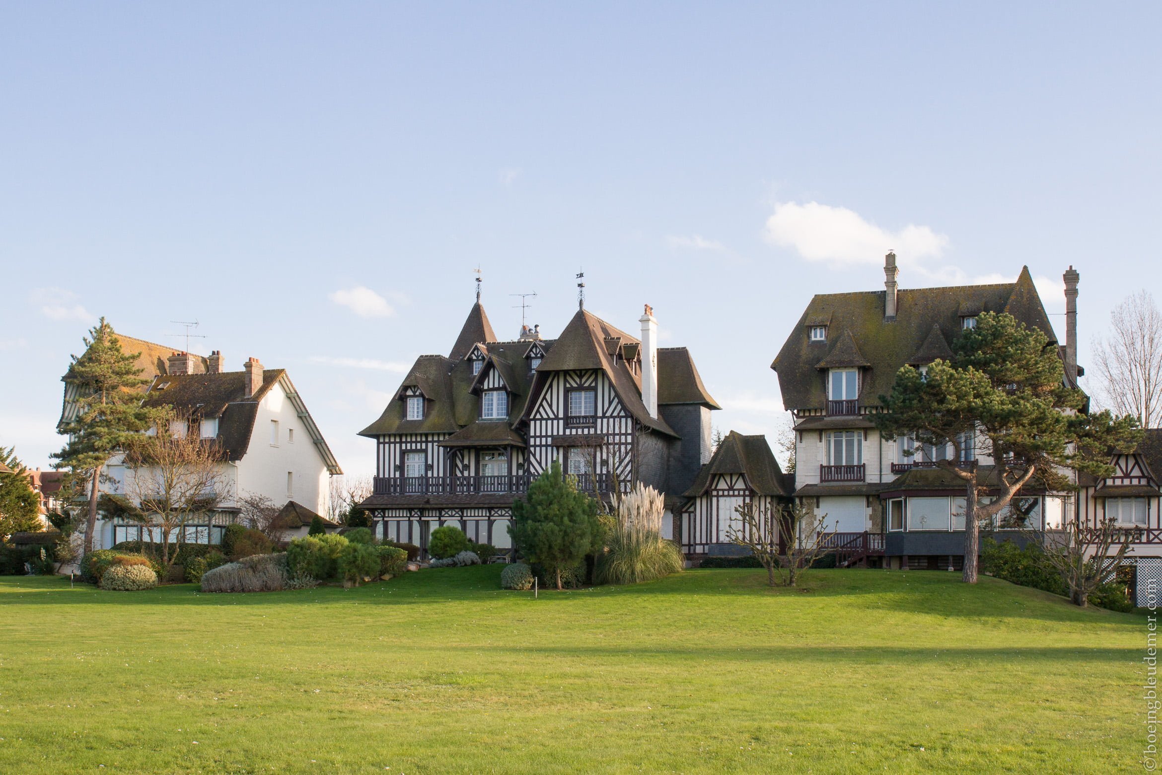 Un weekend à Deauville: maisons cossues