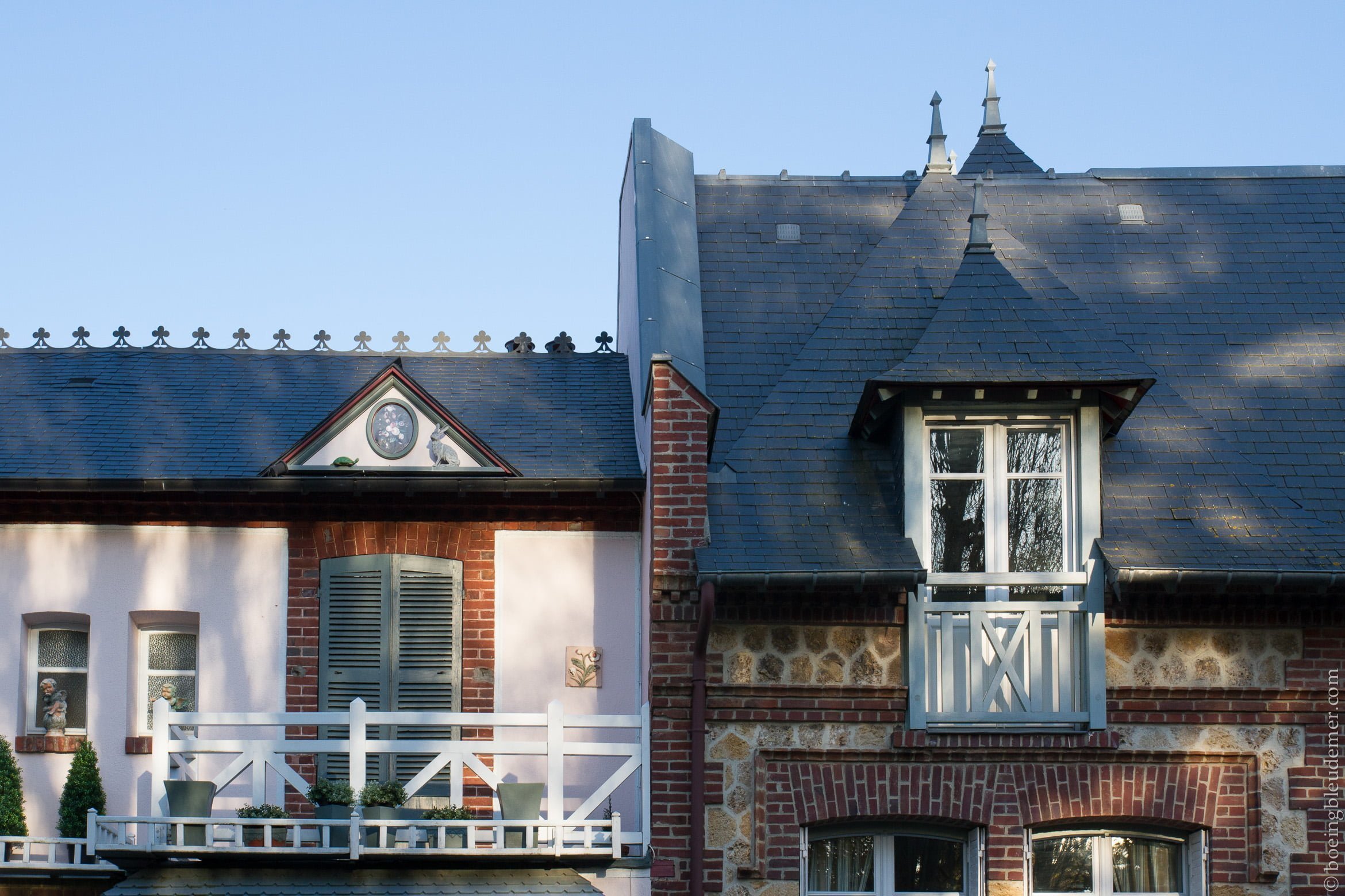 Un weekend à Deauville: pignons