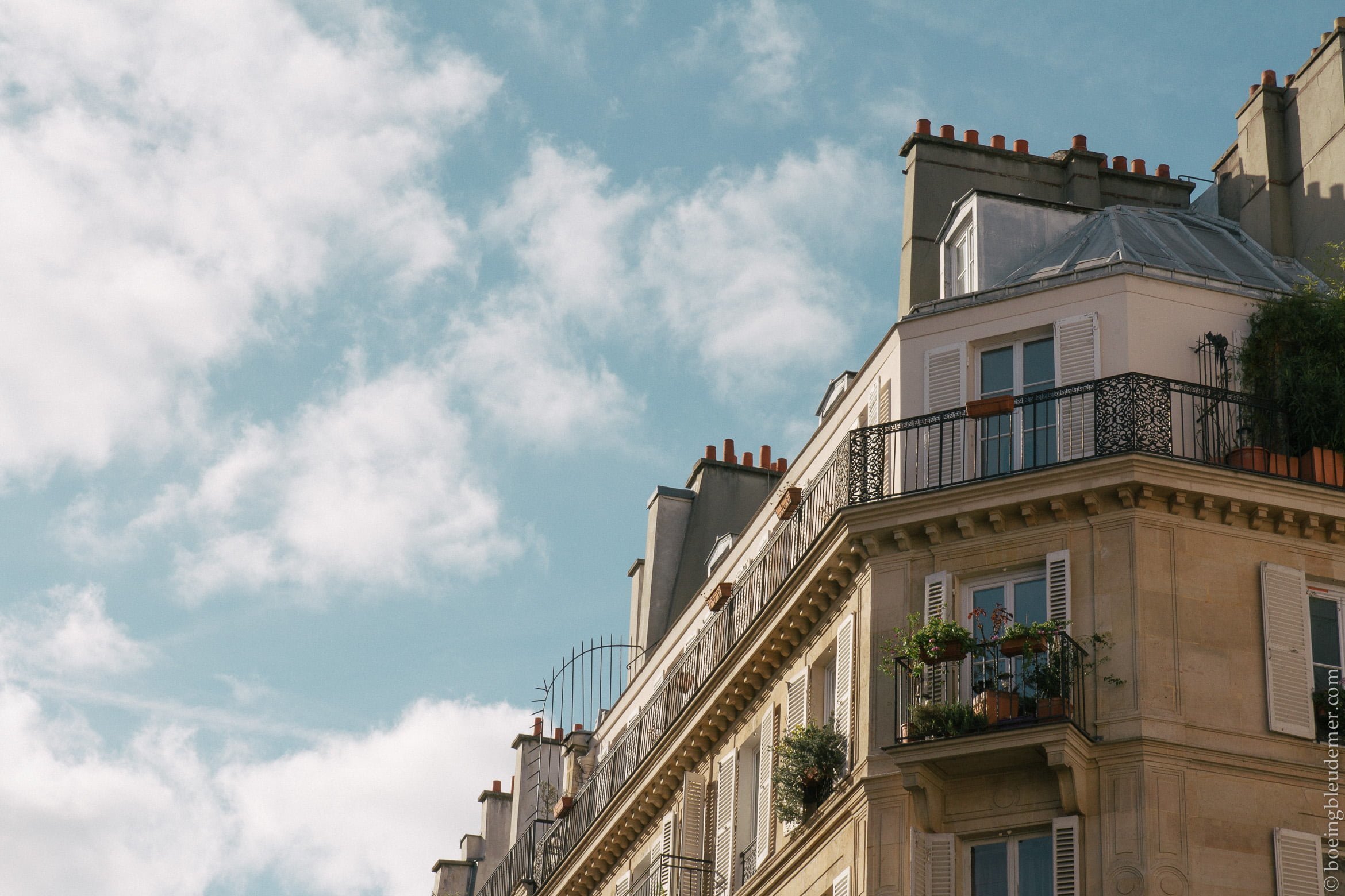 Sur un Boeing Bleu de Mer en 22 points