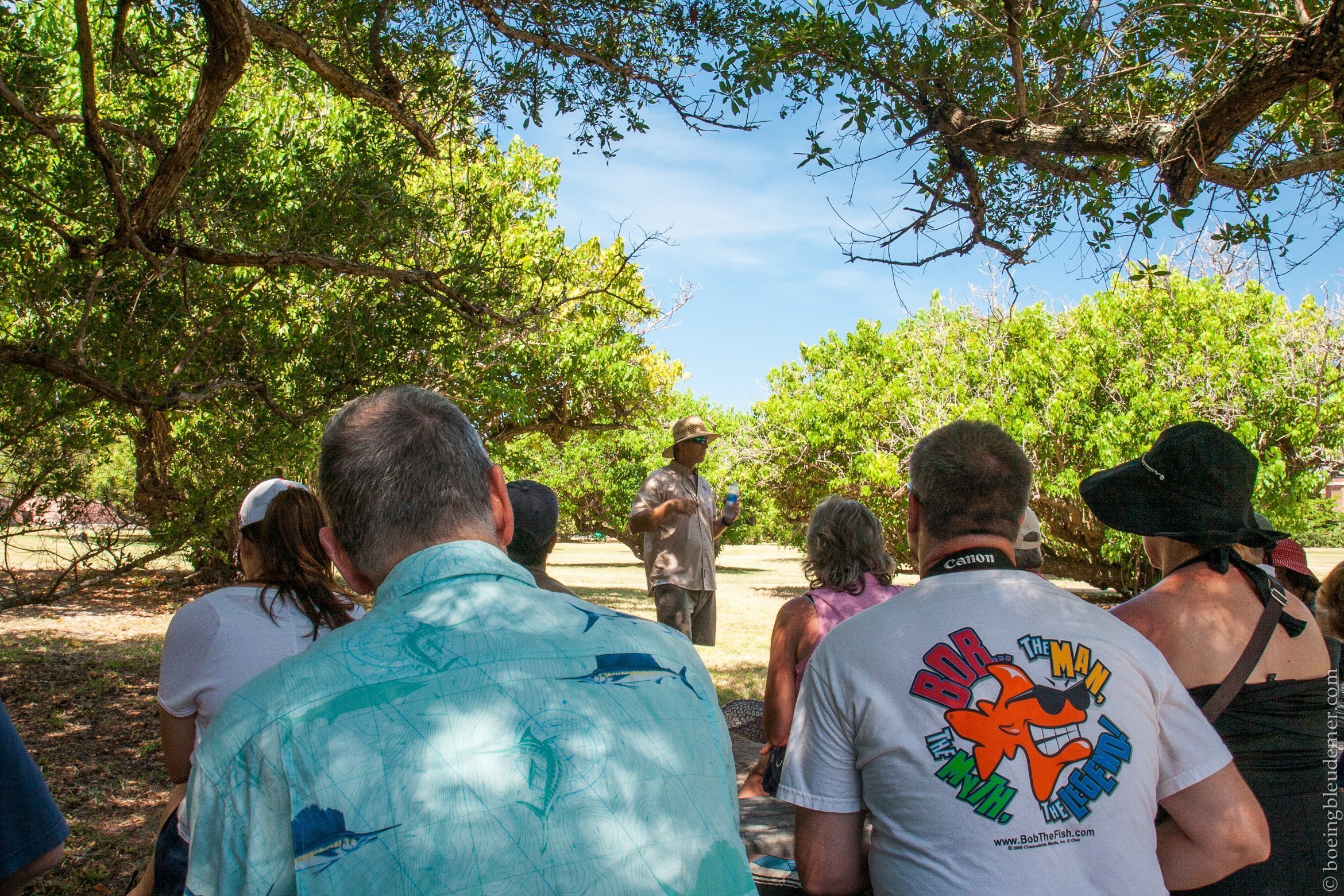 A guided tour of Fort Jefferson