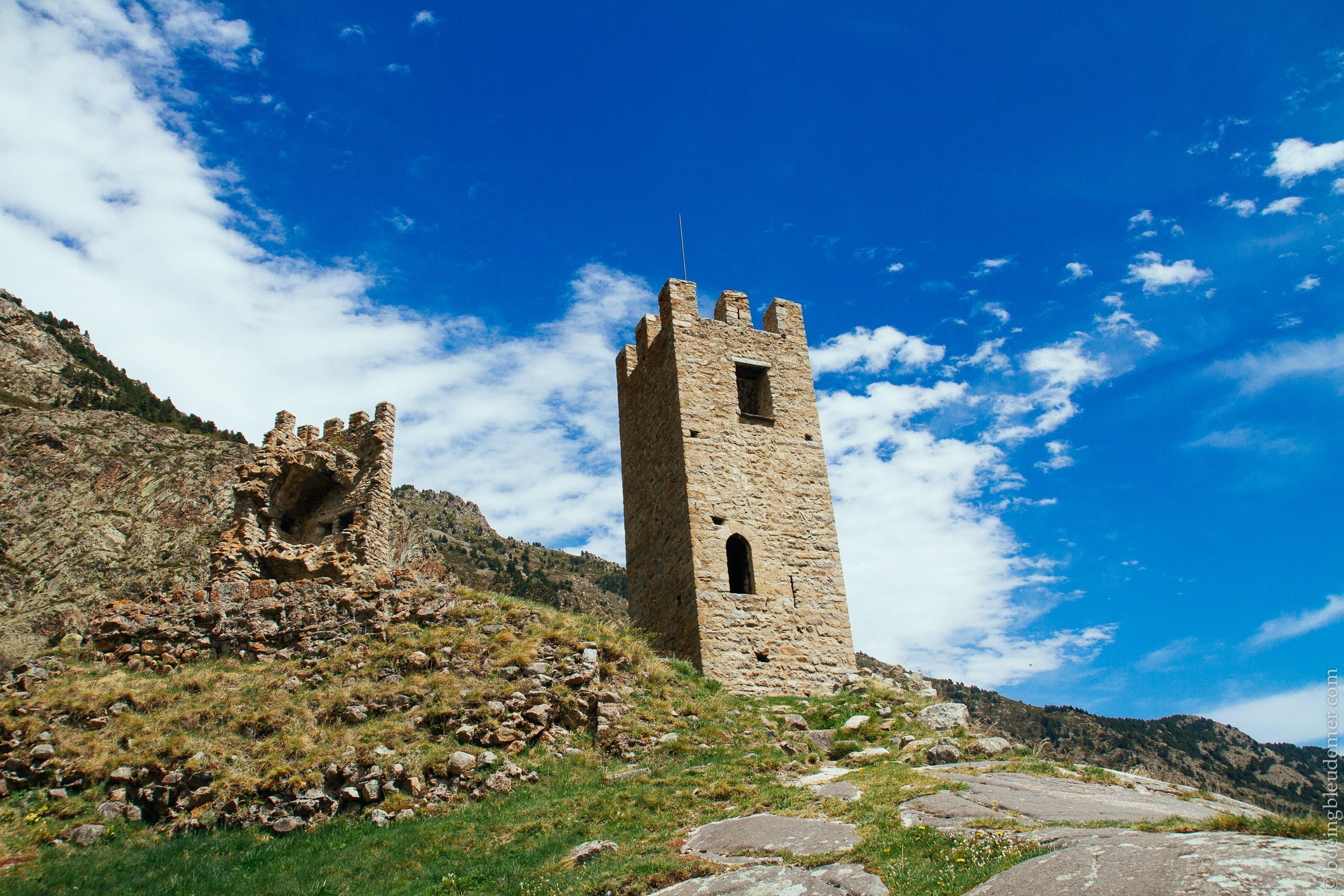 Pays Catalan: Ruines du château de Carol