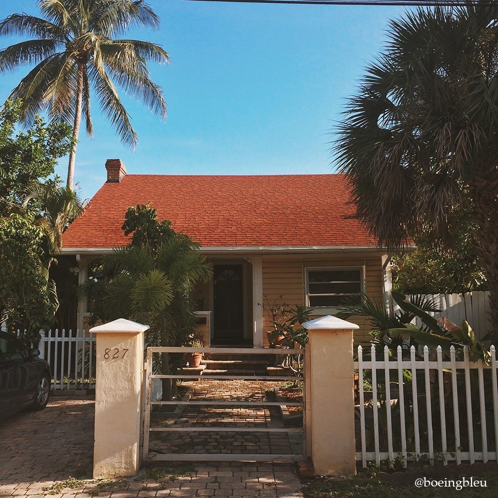 Bungalow que nous avons loué en Floride