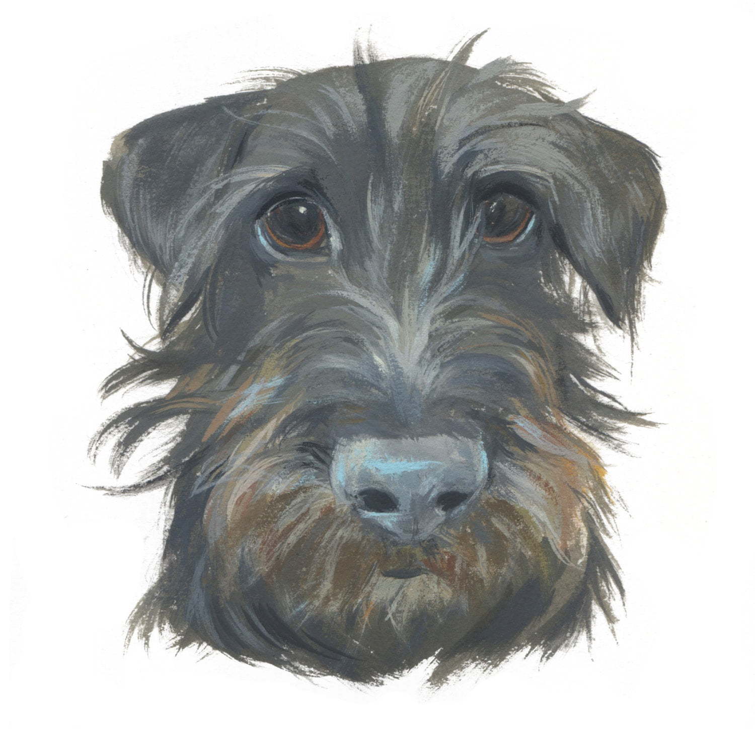 YayPaperCo pet portrait Etsy