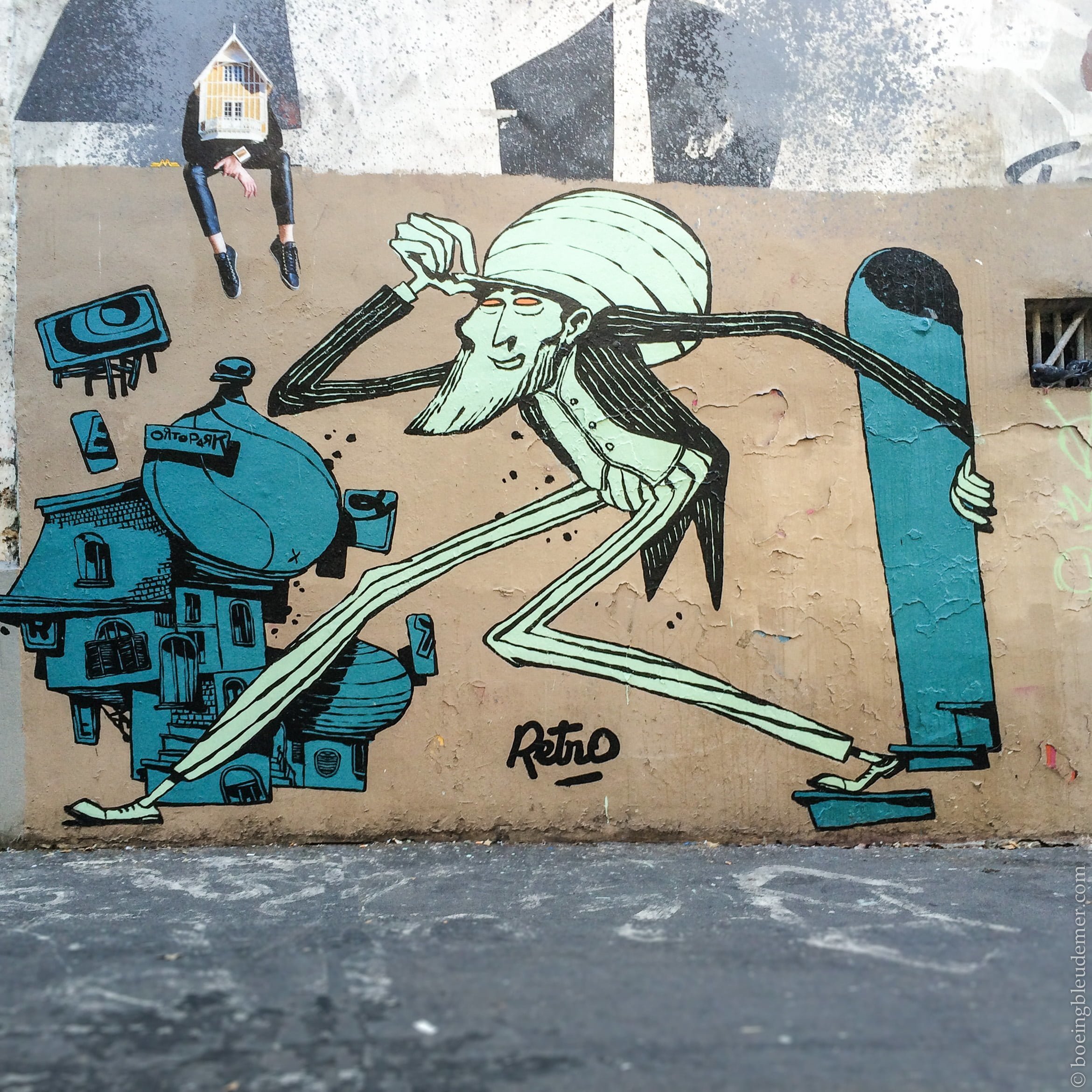 Streetart de Retro, Paris
