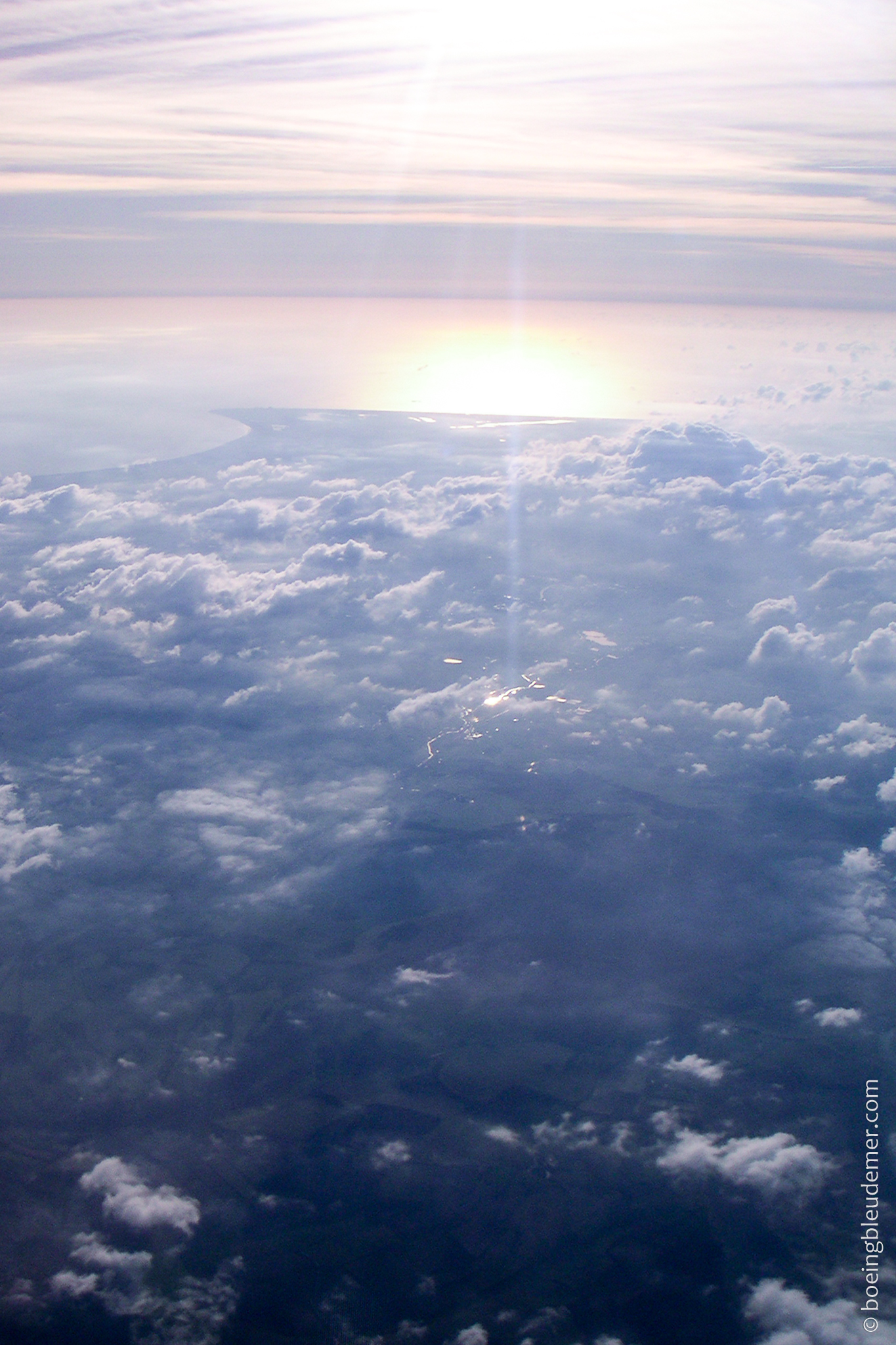 Folle Odyssée J-1 - vue de l'avion