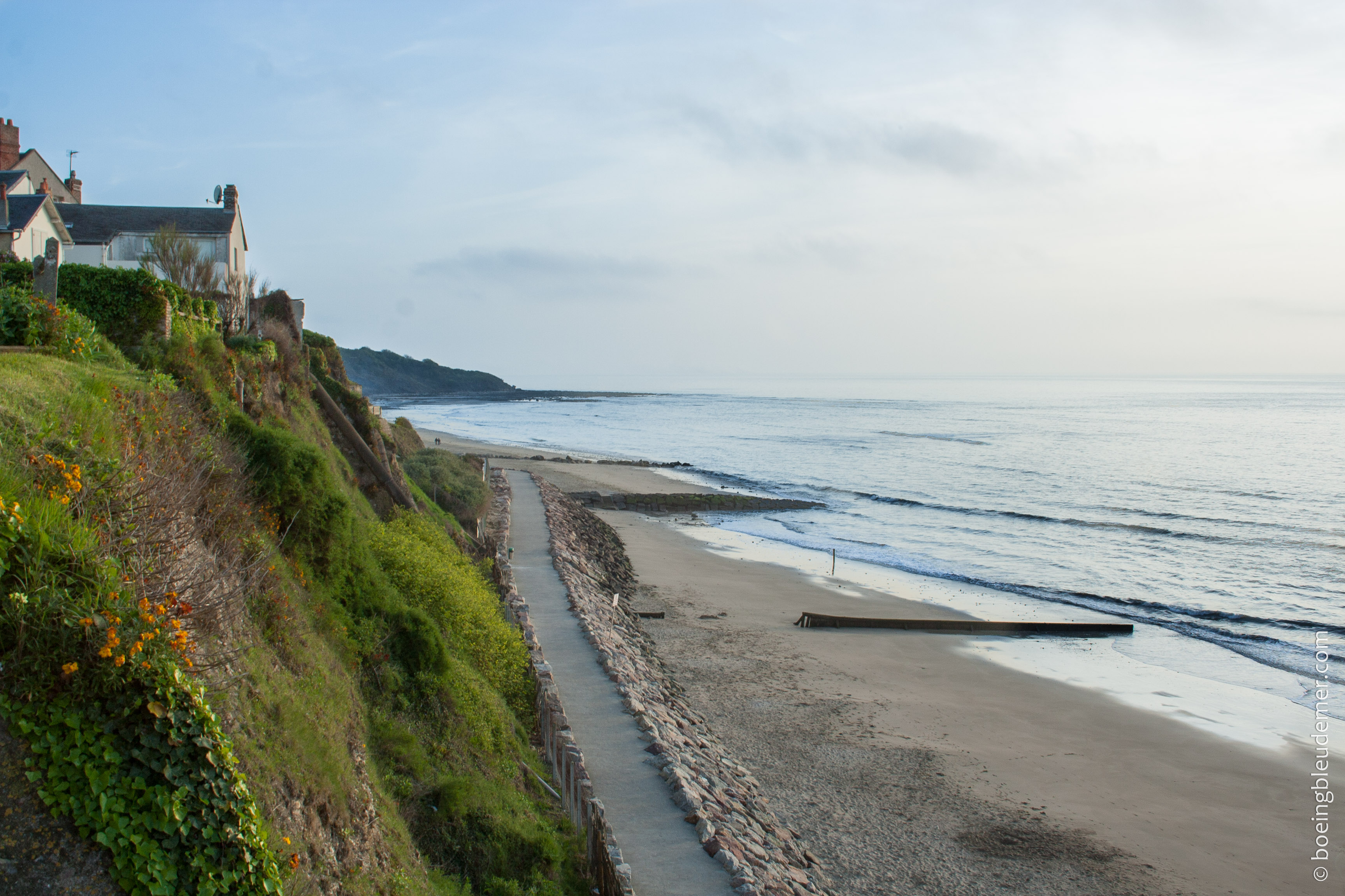 Un week-end en camping à Honfleur : vue sur la mer