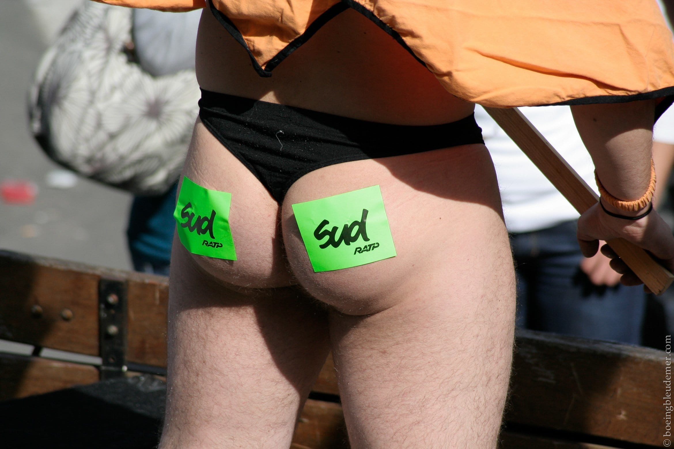 Ma première manifestation française